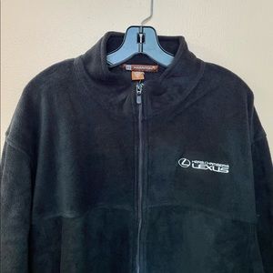 •NWT LEXUS fleece zip up